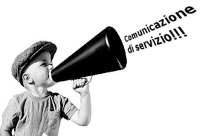 comunicazioni di servizio