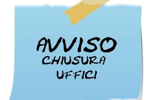 Avviso chiusura uffici